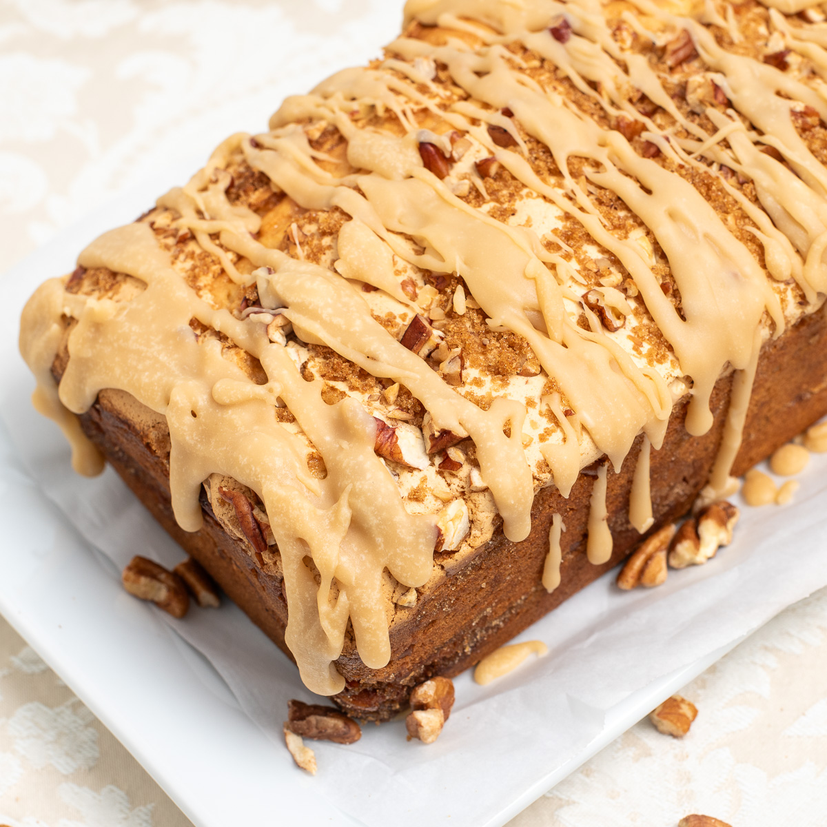 Butter Pecan Pound Cake