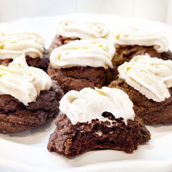 Chewy Chocolate Cinnamon Cookies