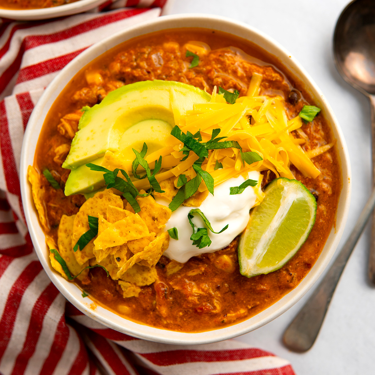 Chicken Chili With Cream Cheese