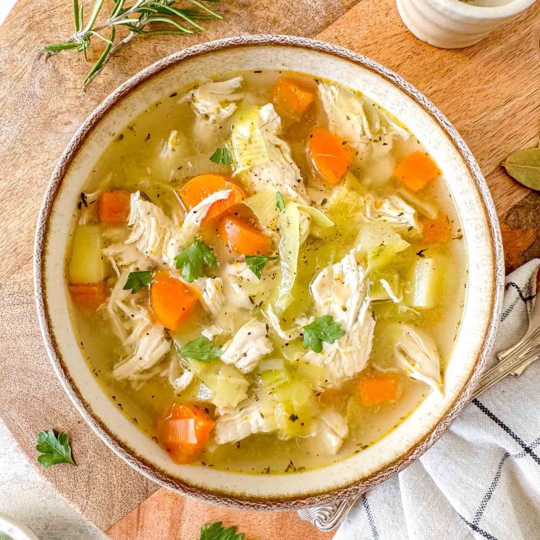 Chicken Soup without Noodles