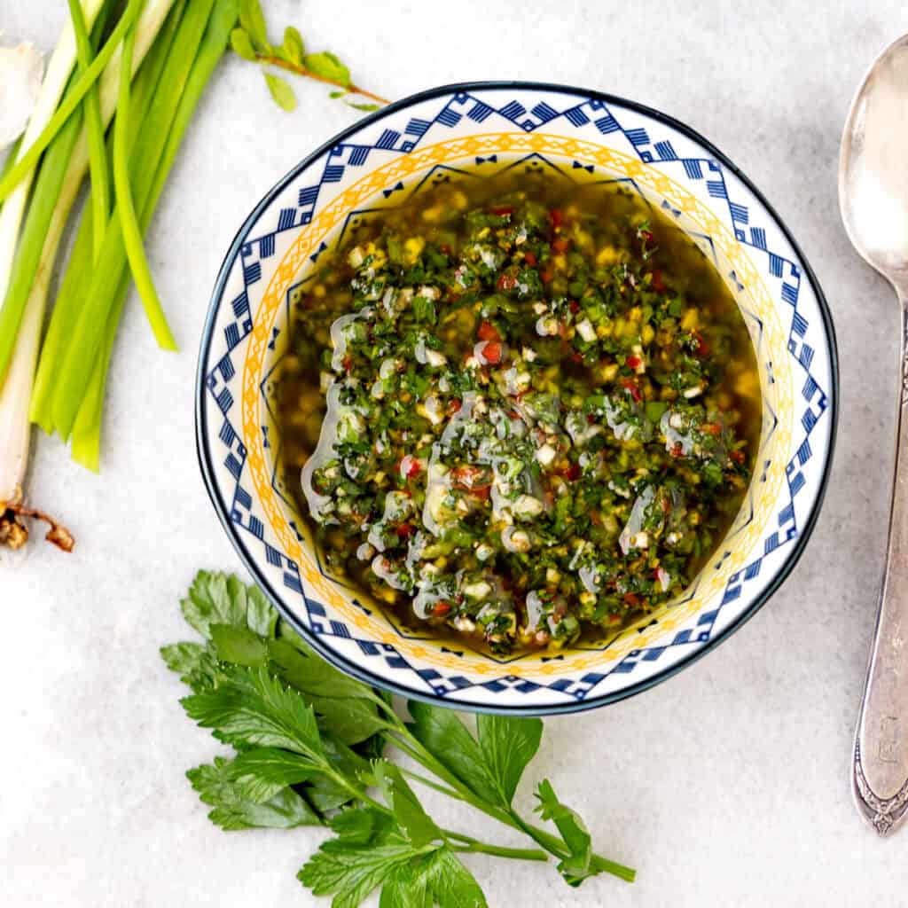 Authentic Chimichurri Sauce