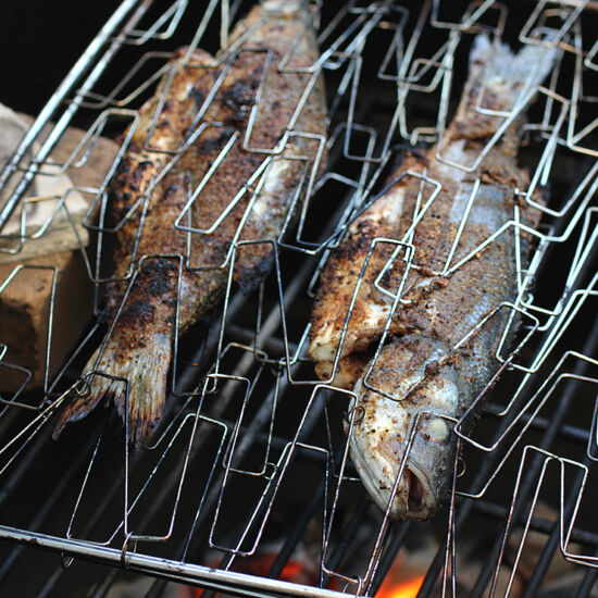 Coffee-Rubbed Grilled Fish