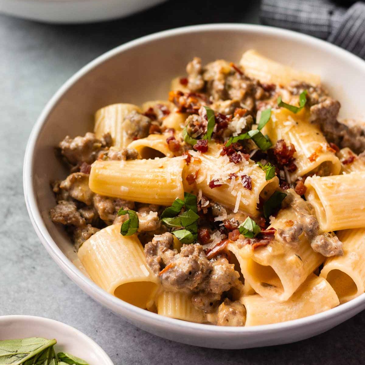 Creamy Italian Sausage Pasta