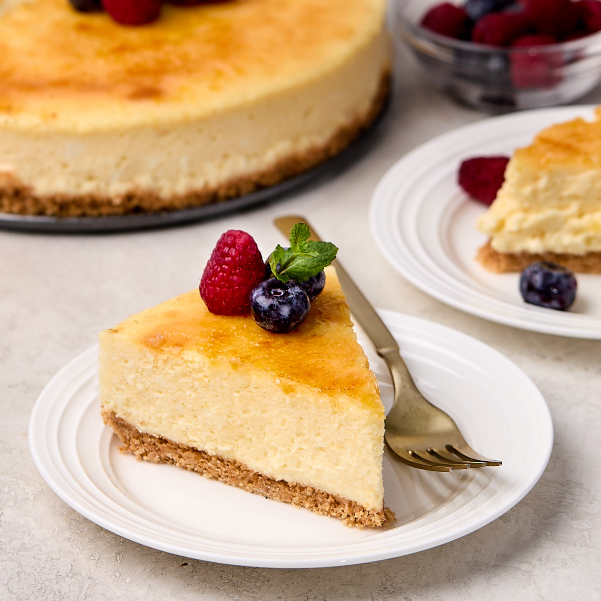 Crème Brûlée Cheesecake