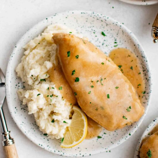 Crockpot Lemon Pepper Chicken