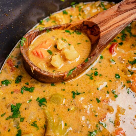 Slow Cooker Vegetable Curry