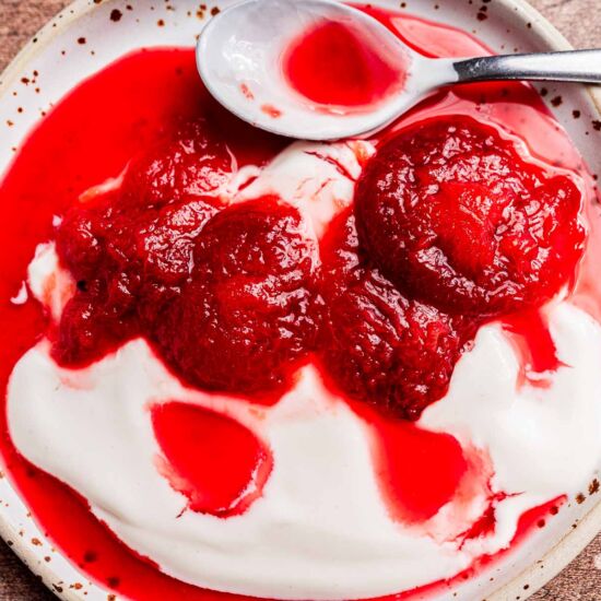 Easy Spiced Stewed Plums