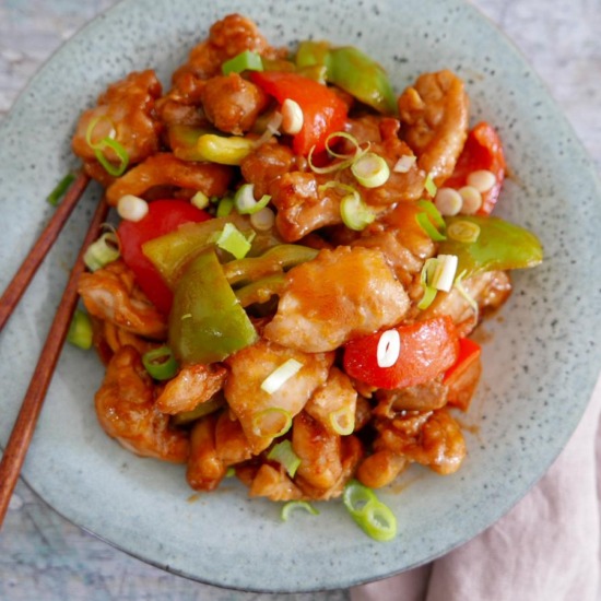 Air Fryer Sweet and Sour Chicken