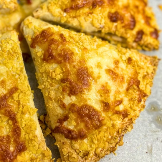 Crispy Baked Chicken Tortilla Wraps