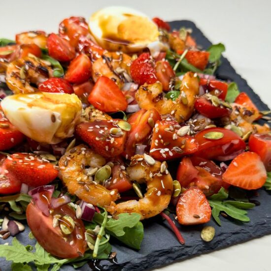 Sweet and Savory Shrimp Salad