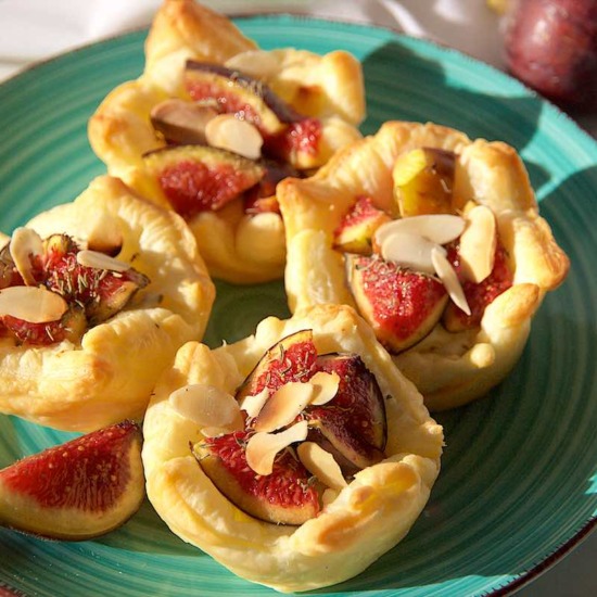 Fig and Ricotta Tartlets