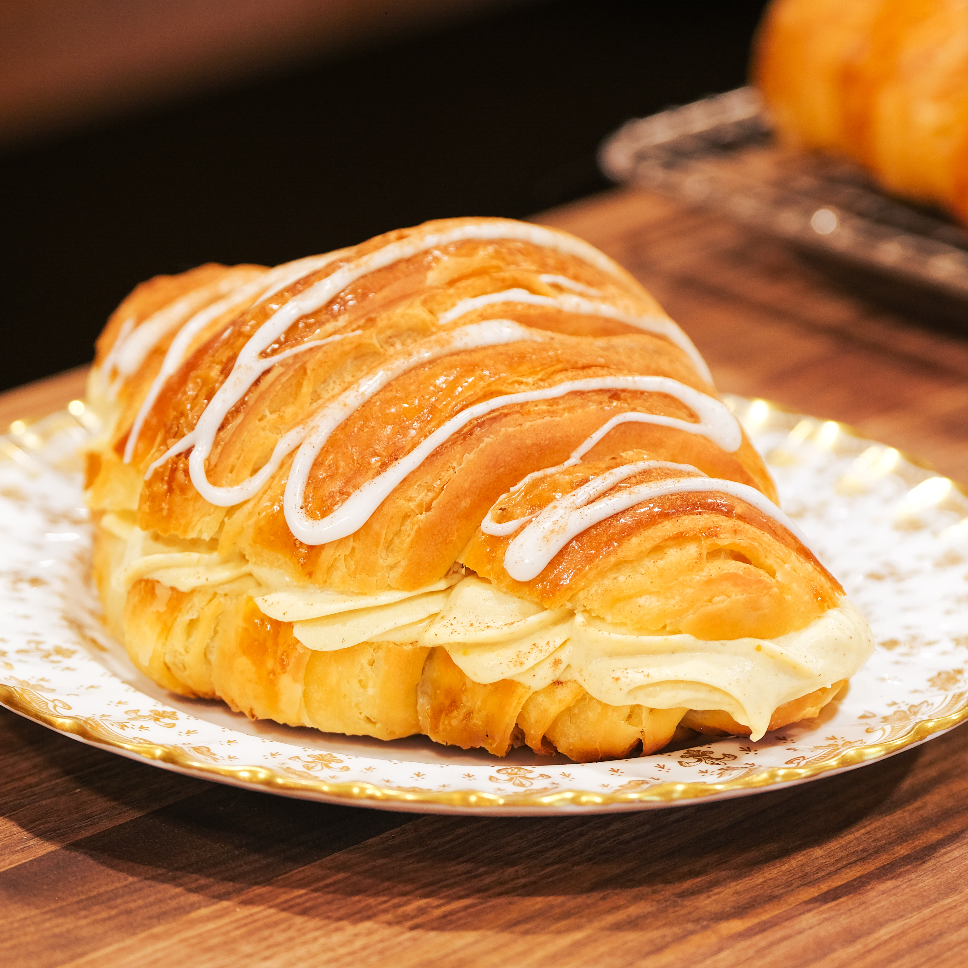 Pumpkin Cream Croissants