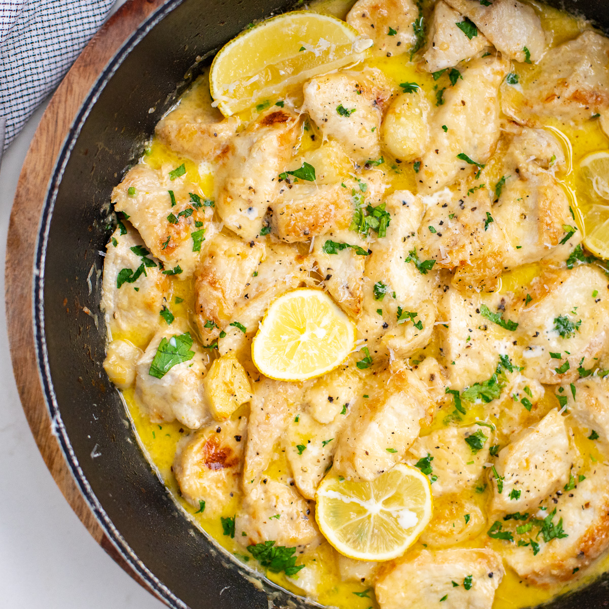 Garlic Parmesan Chicken (And Pasta)