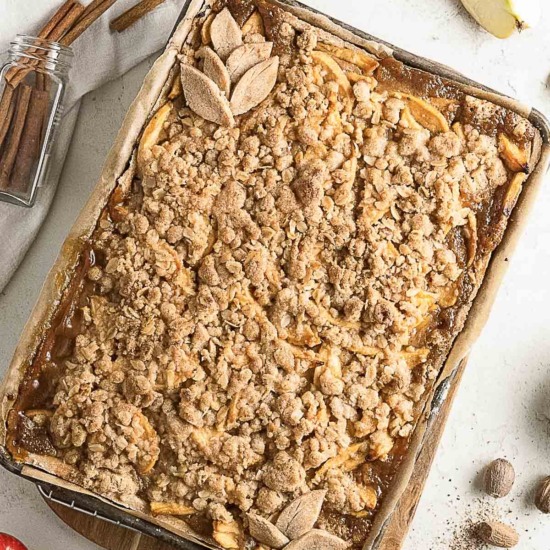 Gluten-Free Caramel Slab Pie