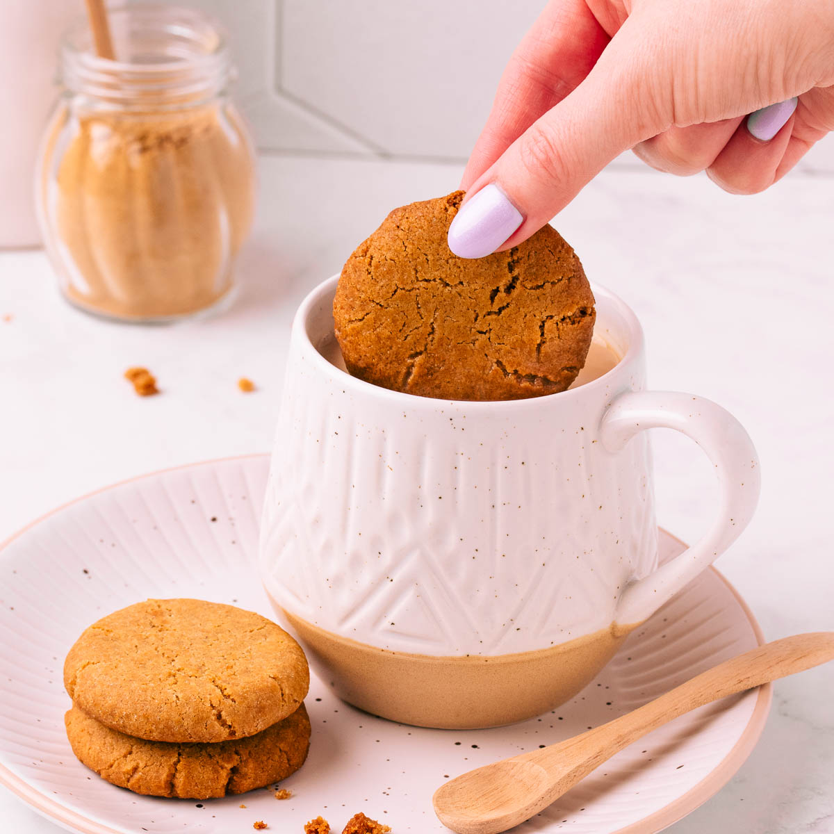 Gluten Free Gingernut Biscuits
