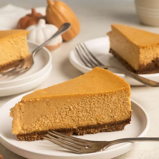 Gluten-Free Pumpkin Cheesecake
