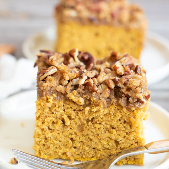 Gluten Free Pumpkin Coffee Cake