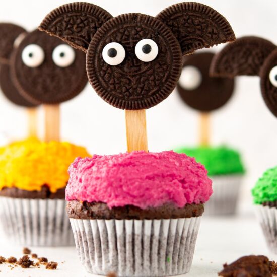 Oreo Bat Cupcakes