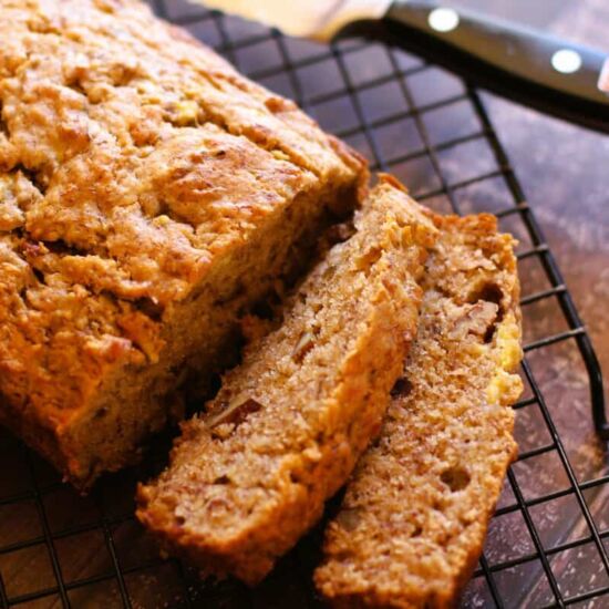 Healthy Banana Bread (No Sugar)