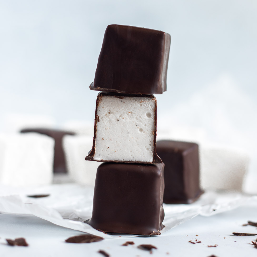 Chocolate-Covered Marshmallows