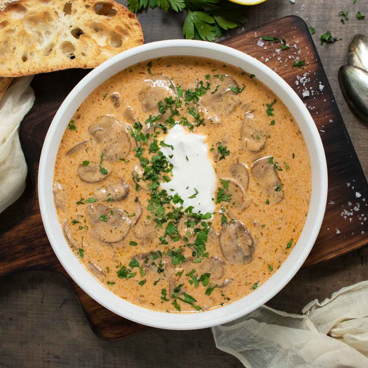 Hungarian Mushroom Soup