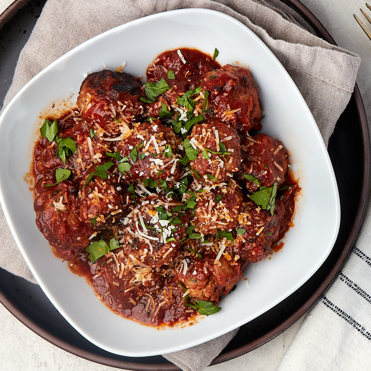 Italian-Style Ricotta Meatballs