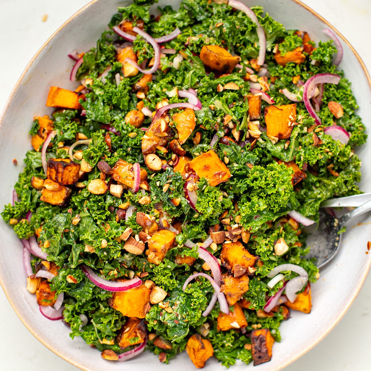 Kale & Sweet Potato Salad