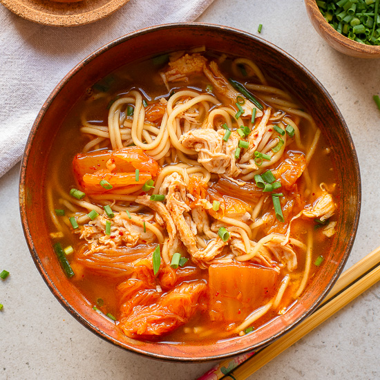 Kimchi Ramen Noodles