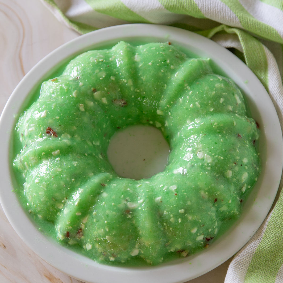 Vintage Lime Jello Salad