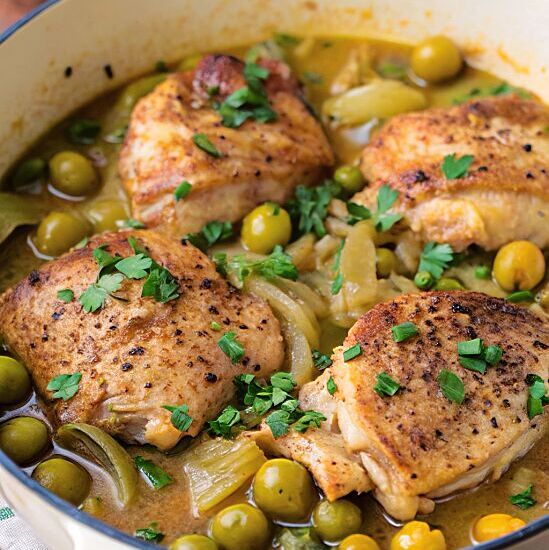 Martini Chicken Thighs