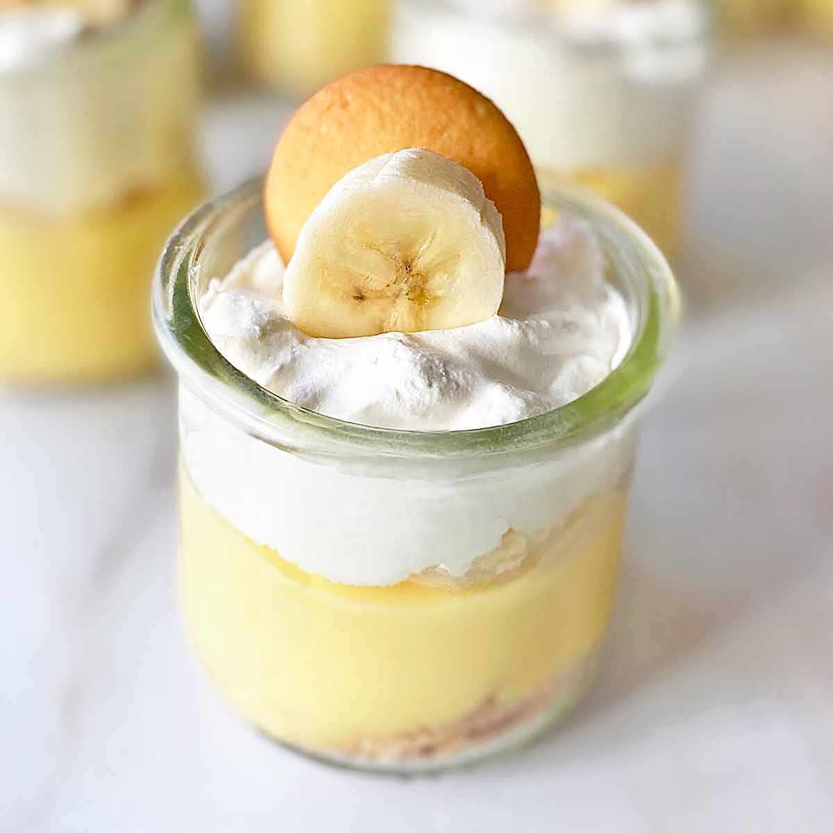 Mini Banana Pudding Parfaits