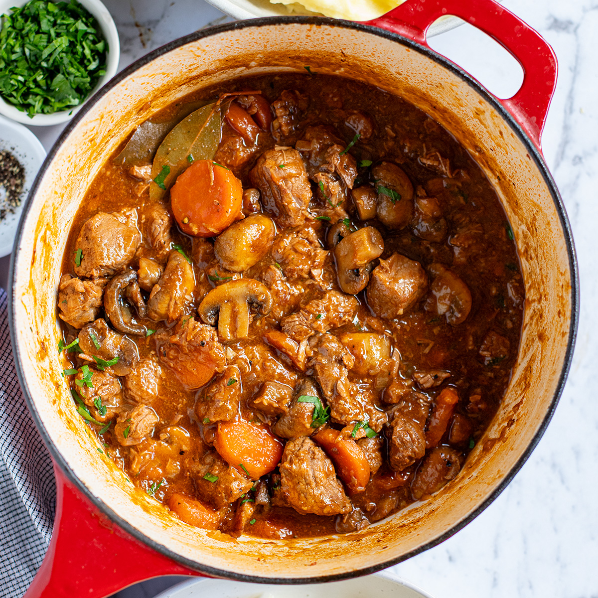Beef & Mushroom Stew