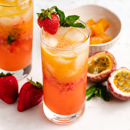 Passion Fruit Mocktail