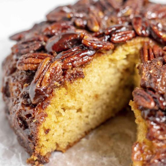 Pecan Upside Down Cake