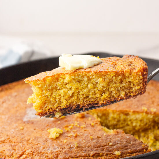 Easy Polenta Cornbread
