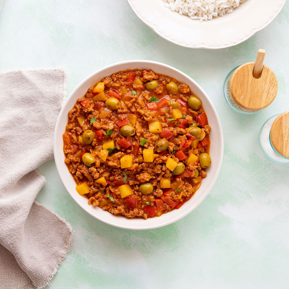 Easy Pork Picadillo