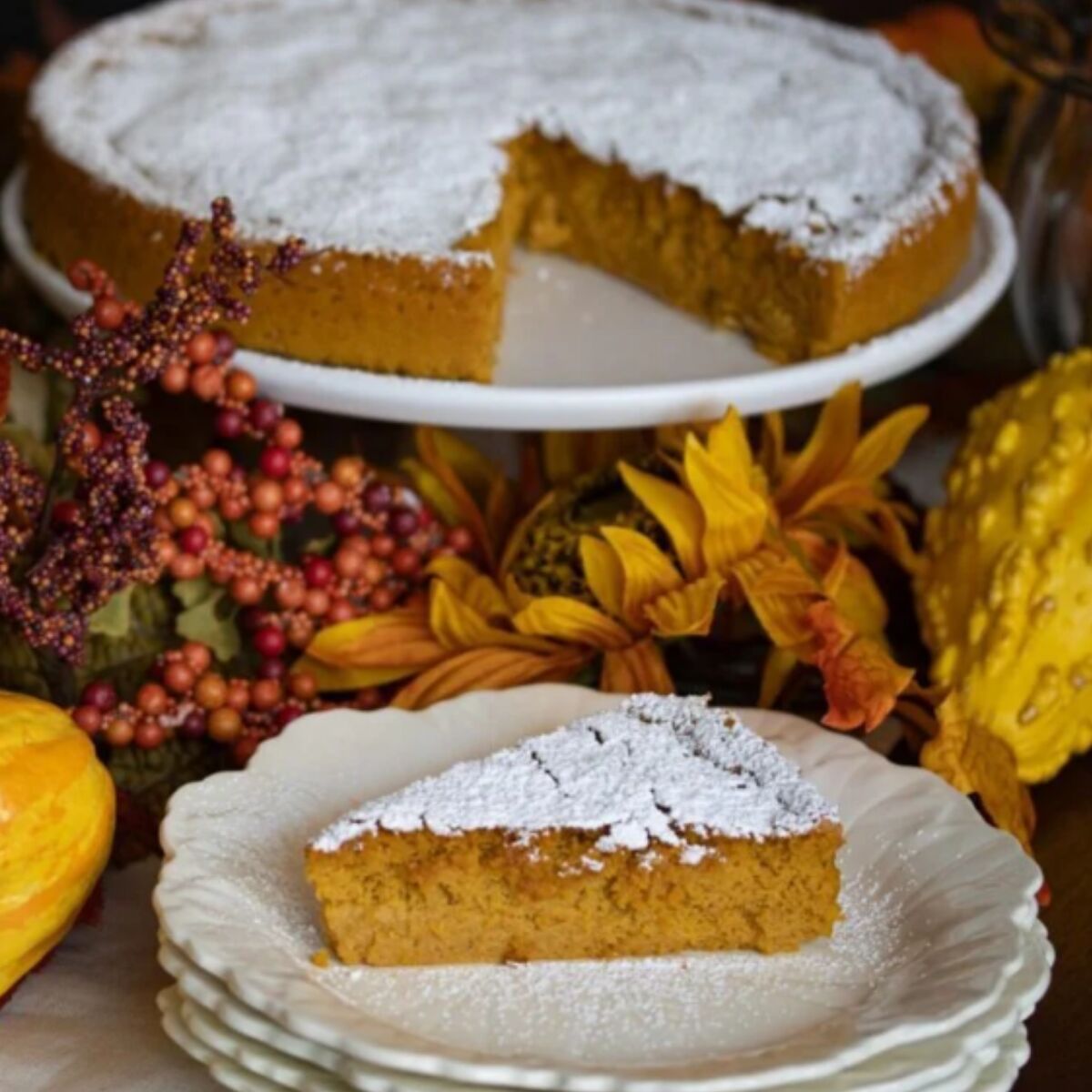 Pumpkin and White Chocolate Souffle