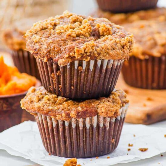 Pumpkin Banana Muffins