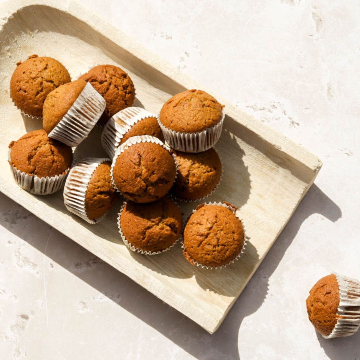Sourdough Pumpkin Muffins