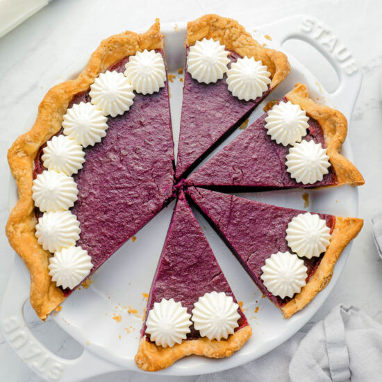 Purple Sweet Potato Pie