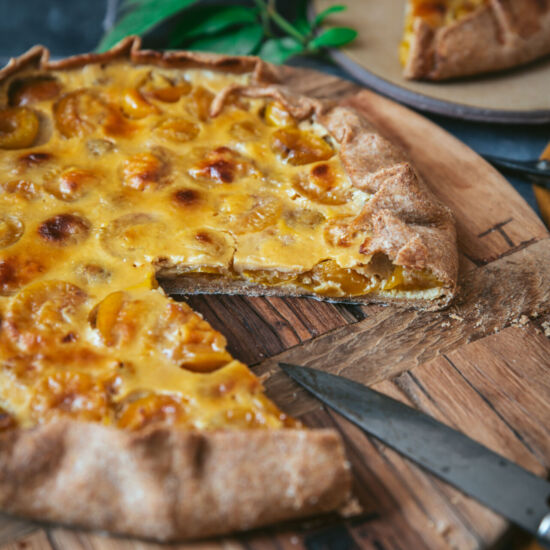 Mirabelle Plum Tart easy Recipe