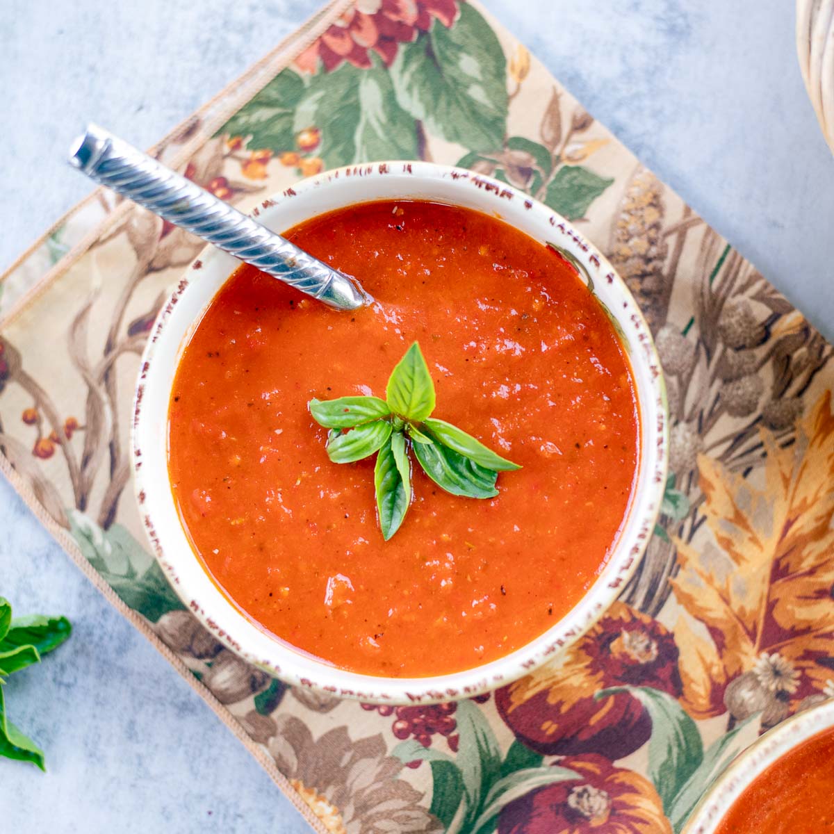 Roasted Tomato Pepper Soup