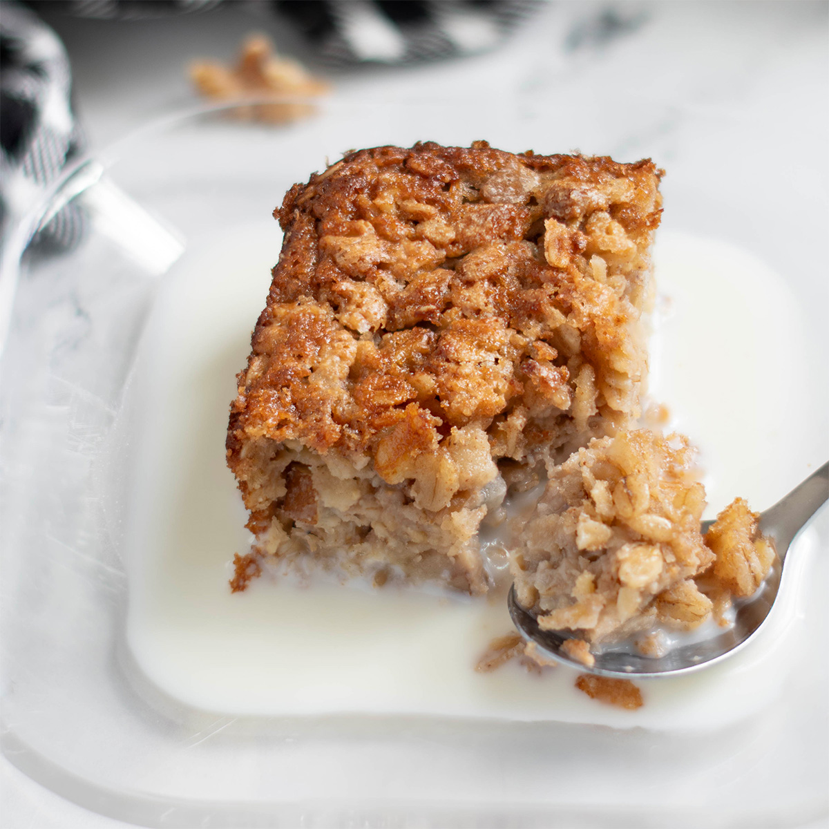 Sourdough Discard Baked Oatmeal