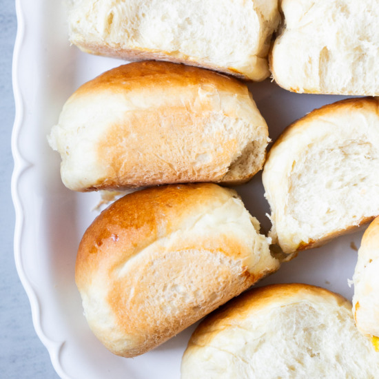 Soft Sourdough Discard Rolls
