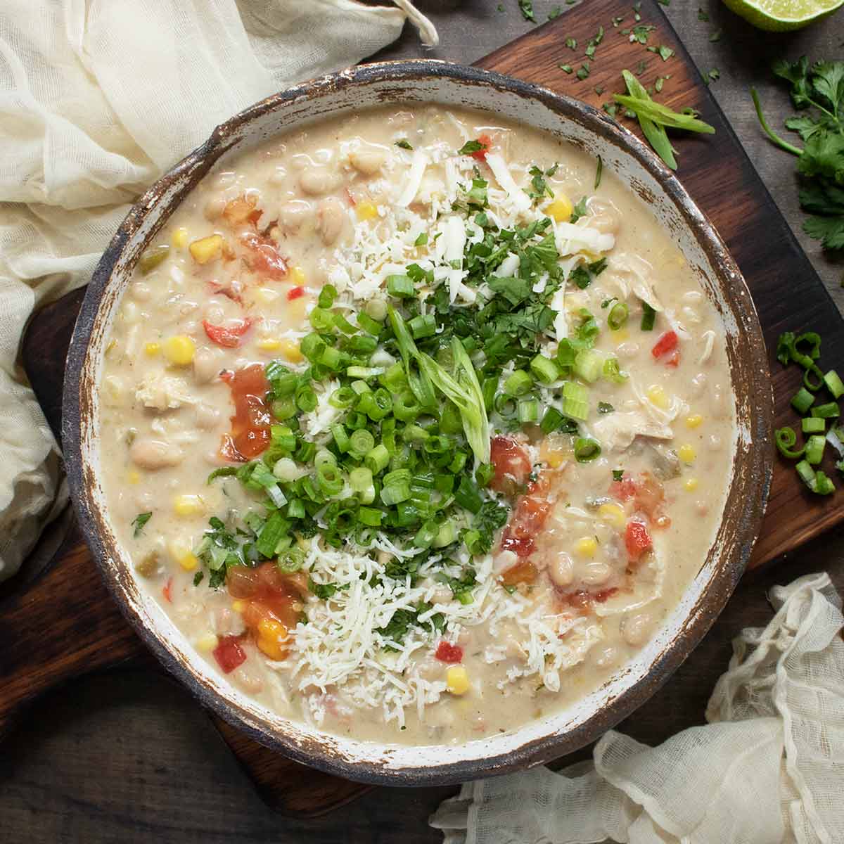Southwest White Chicken Chili