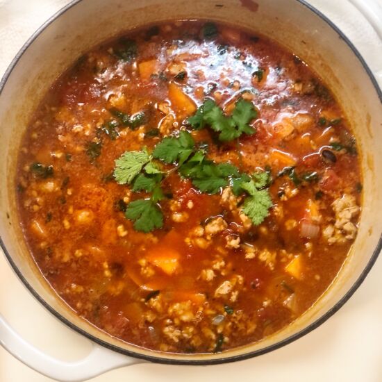 Black Bean Sweet Potato Soup