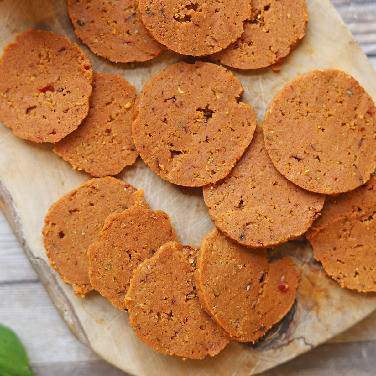 Vegan pepperoni