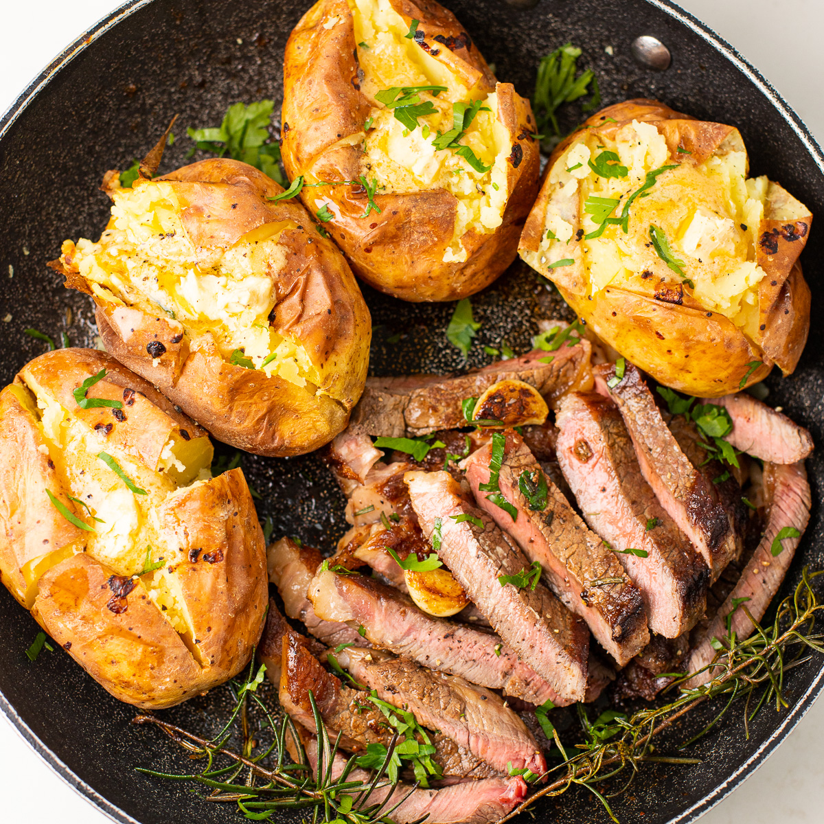 Steak And Baked Potato