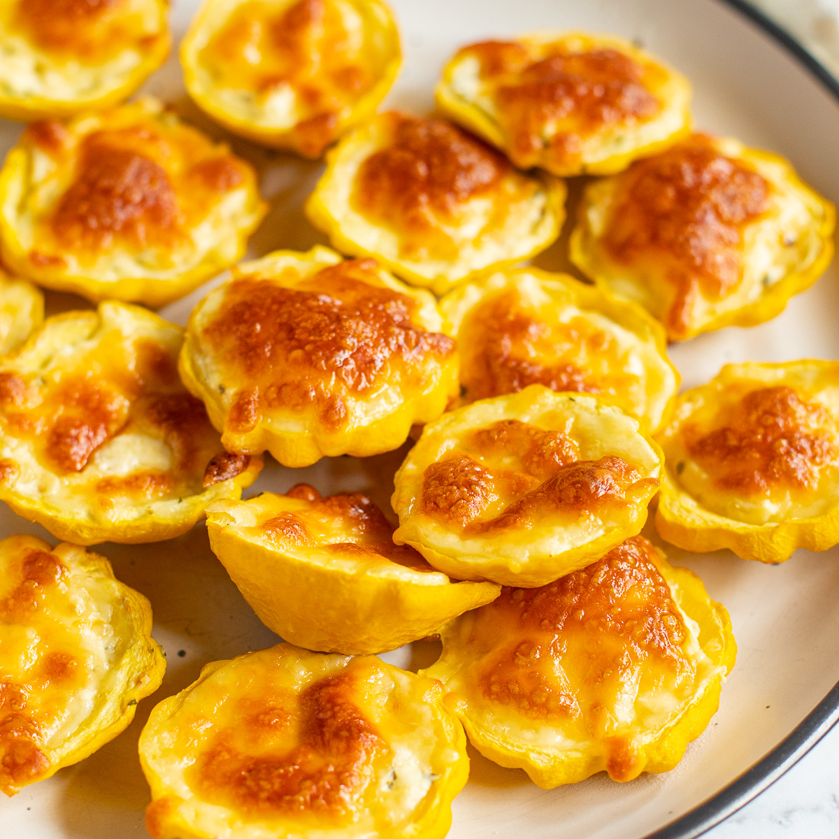 Stuffed Pattypan Squash