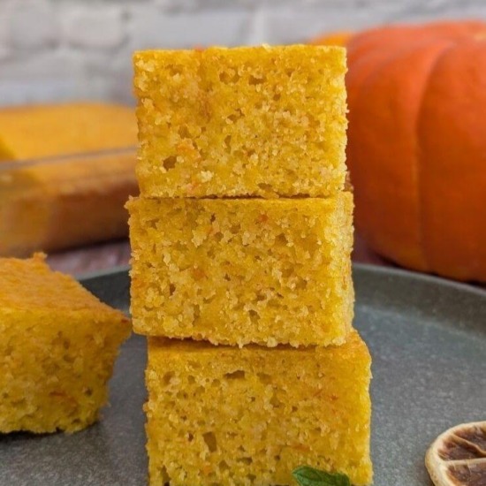 Pumpkin Orange Semolina Casserole